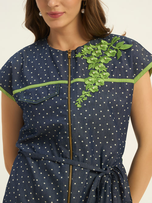 Blue Flora Set