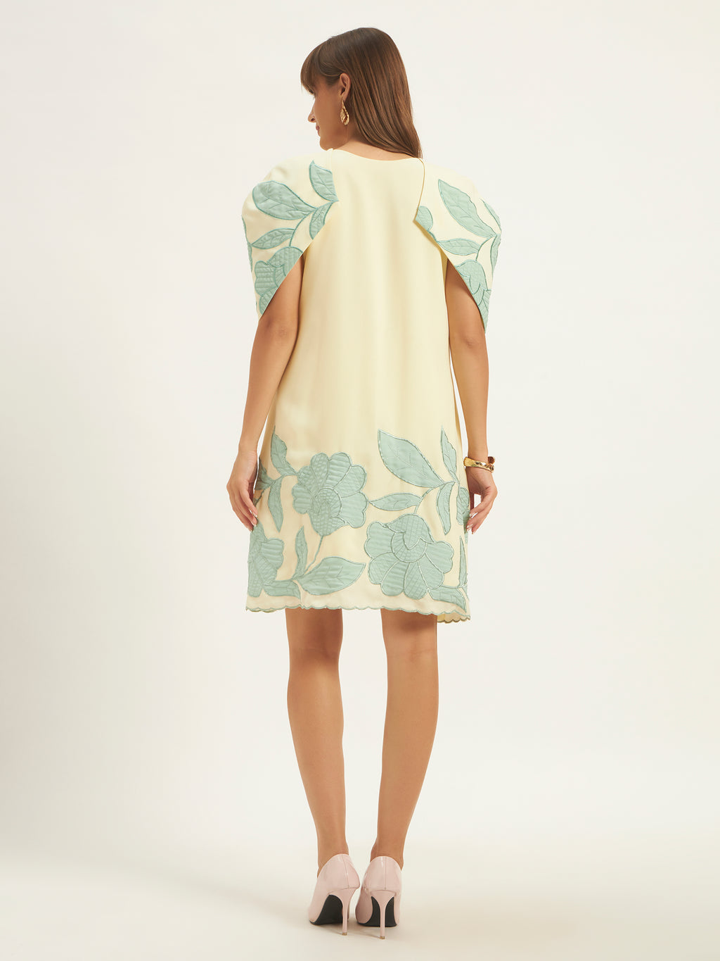 Opulent Petal Dress