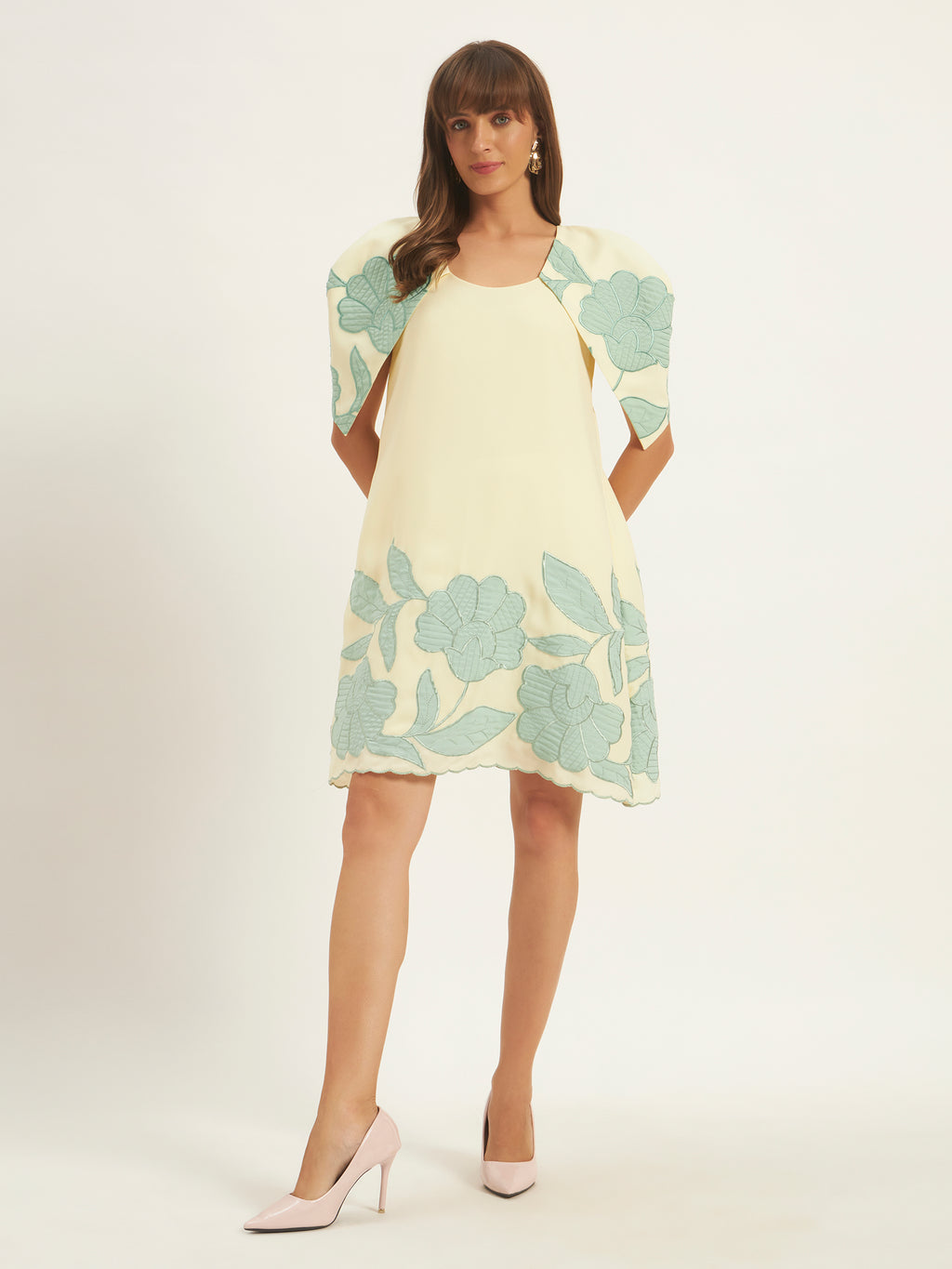 Opulent Petal Dress