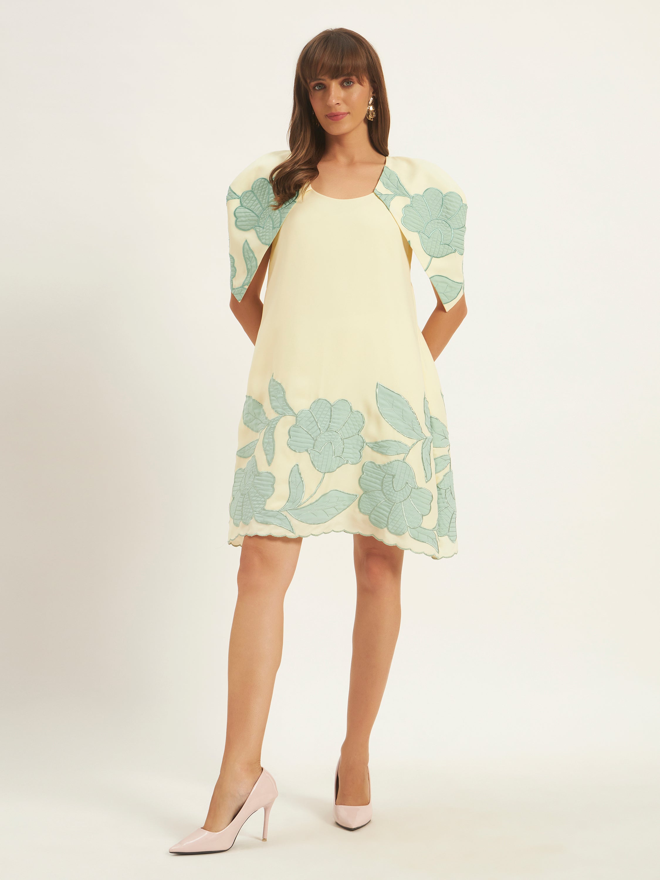 Opulent Petal Dress