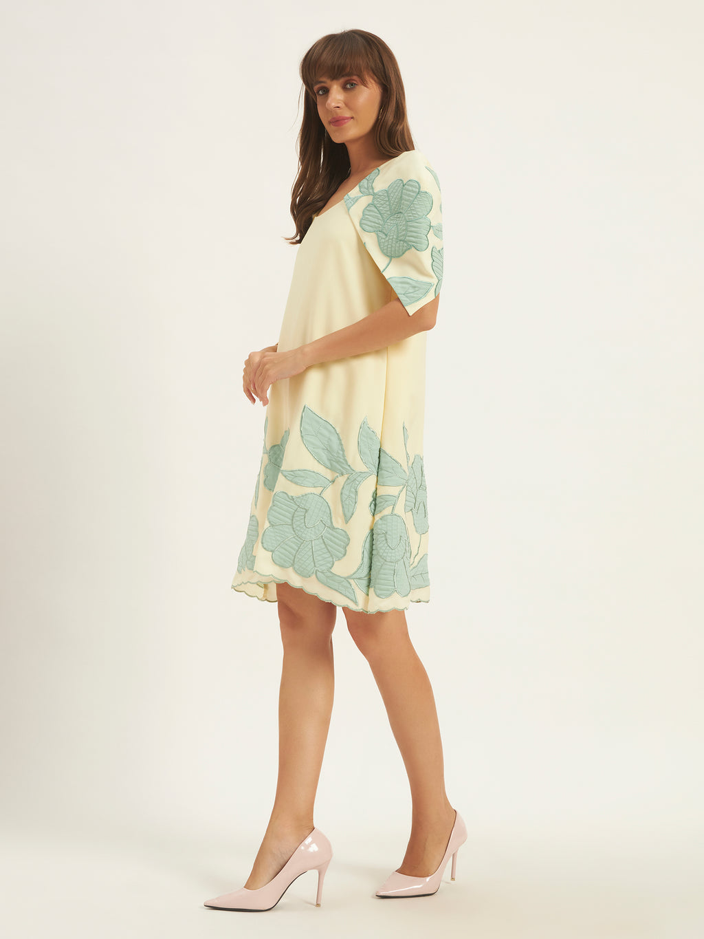 Opulent Petal Dress