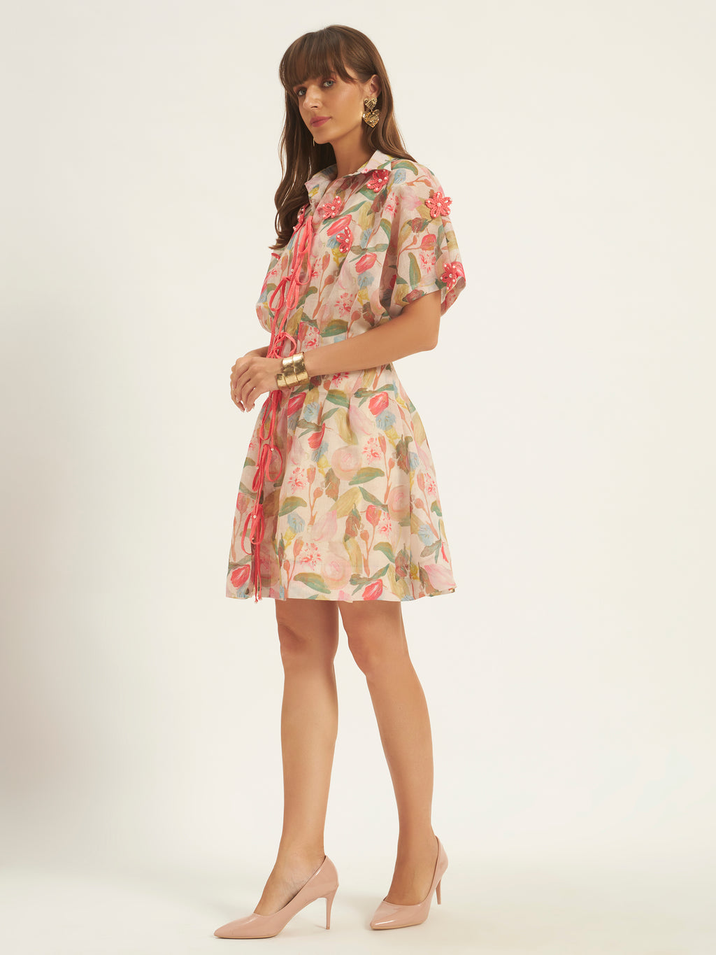 Flora Linen Dress