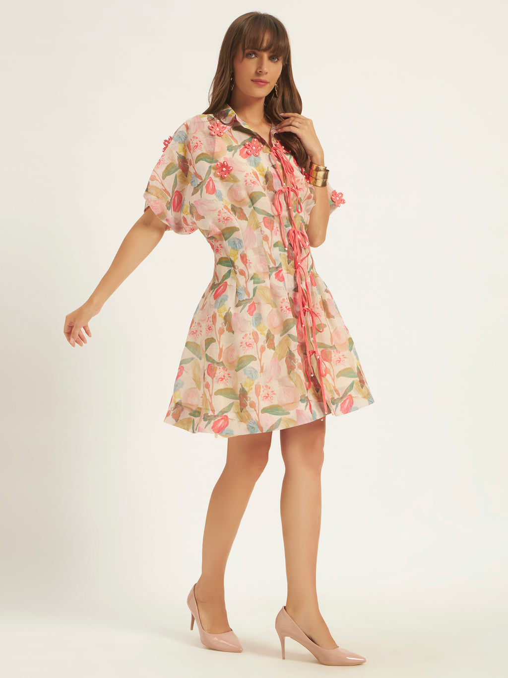 Flora Linen Dress