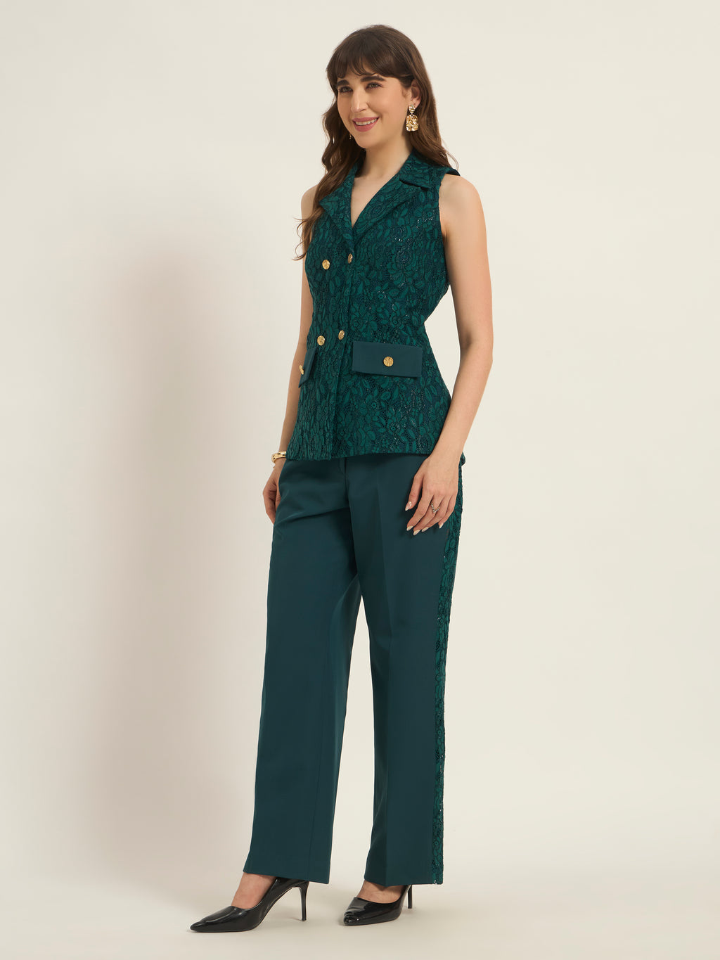 Emerald Pants Set