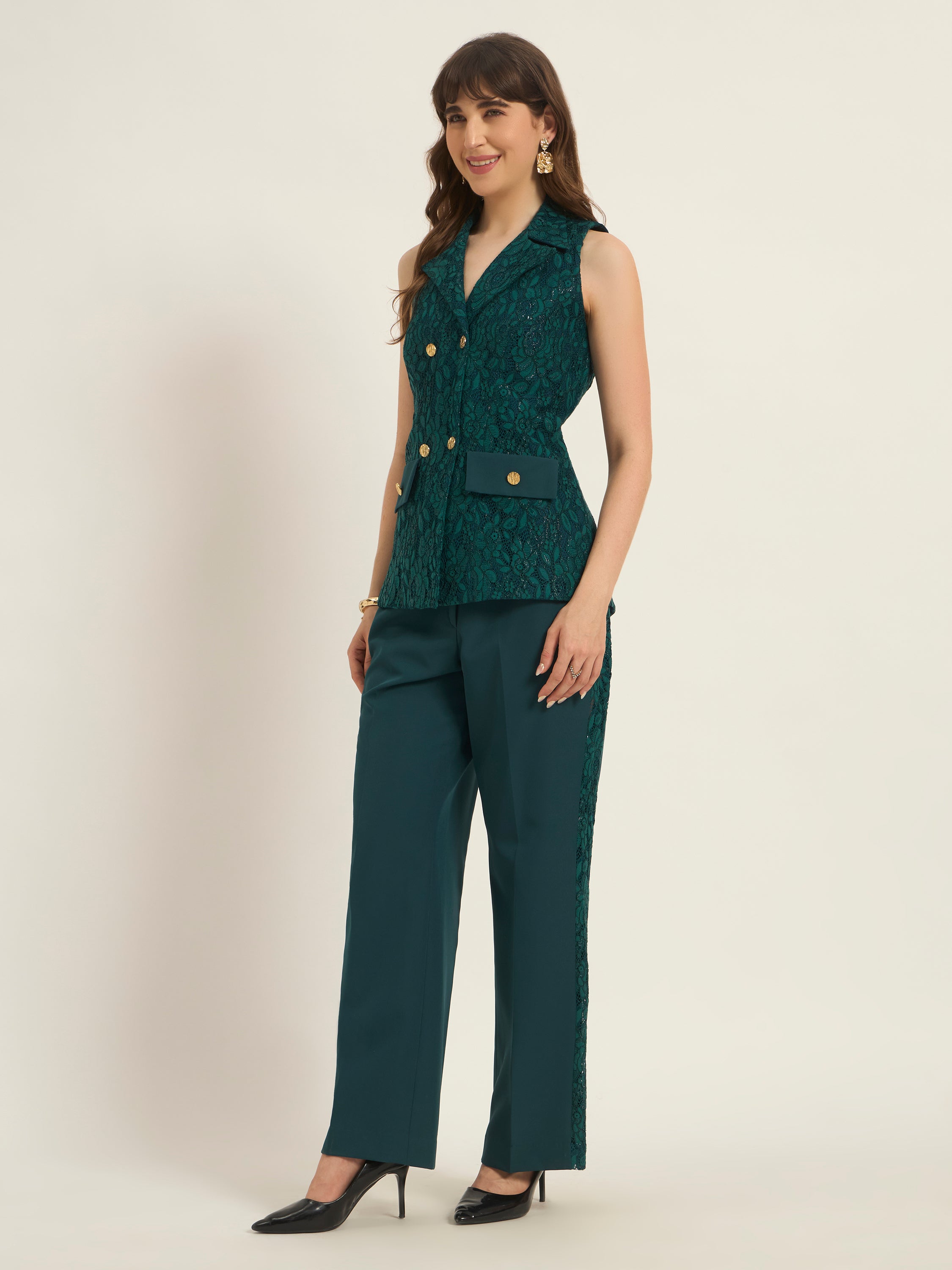 Emerald Pants Set