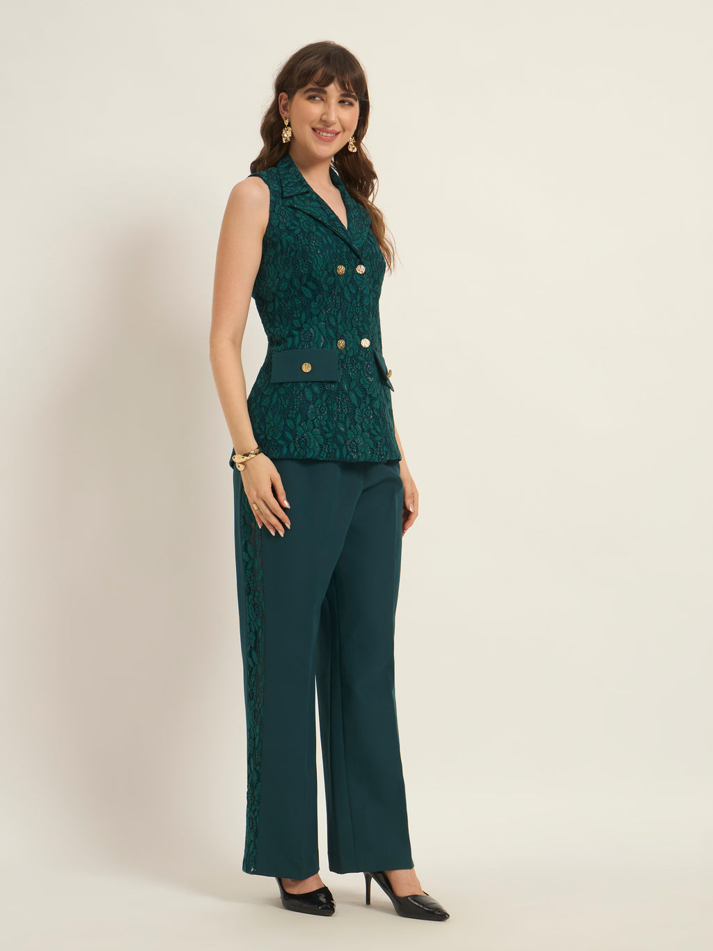 Emerald Pants Set
