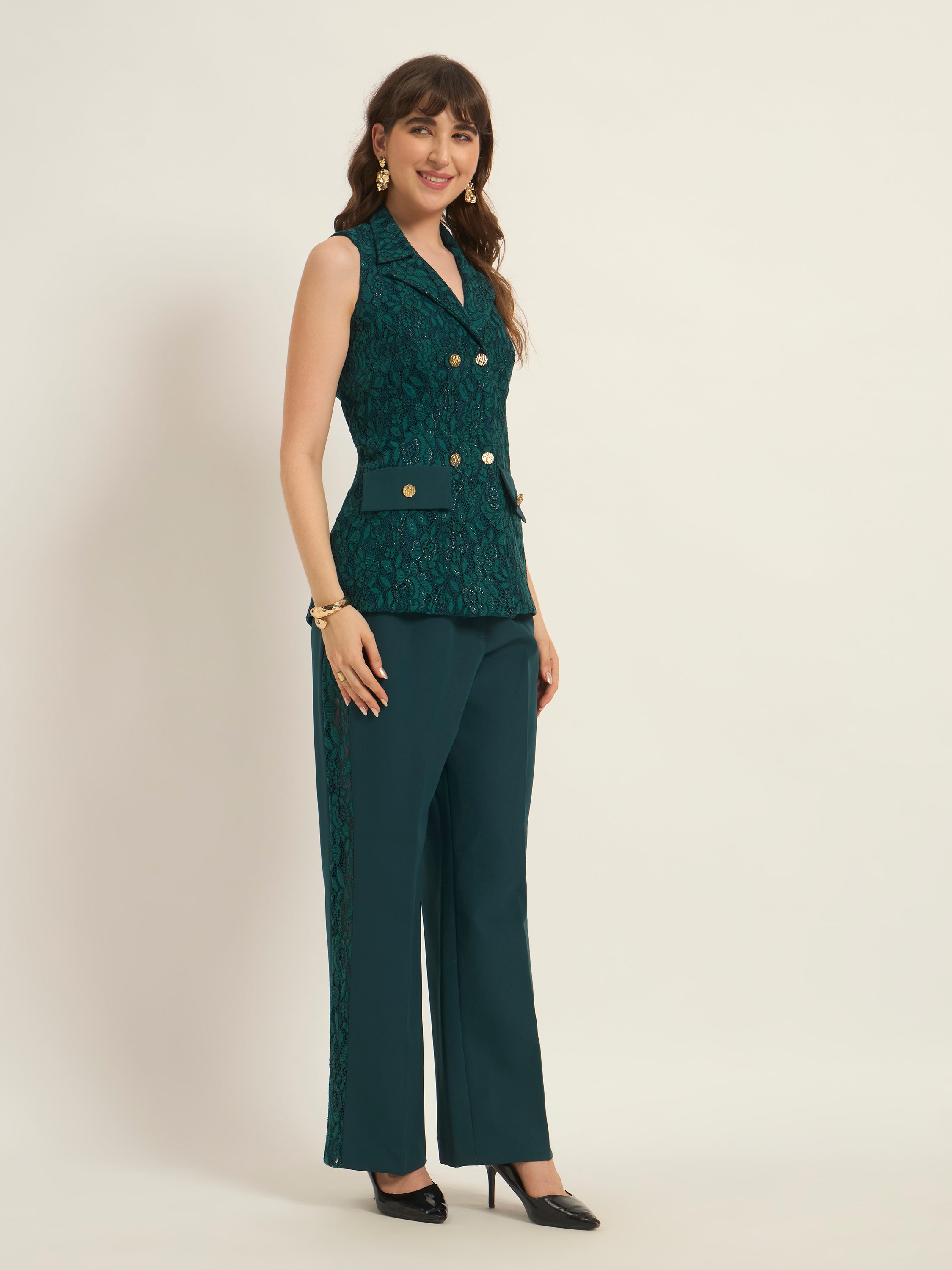Emerald Pants Set