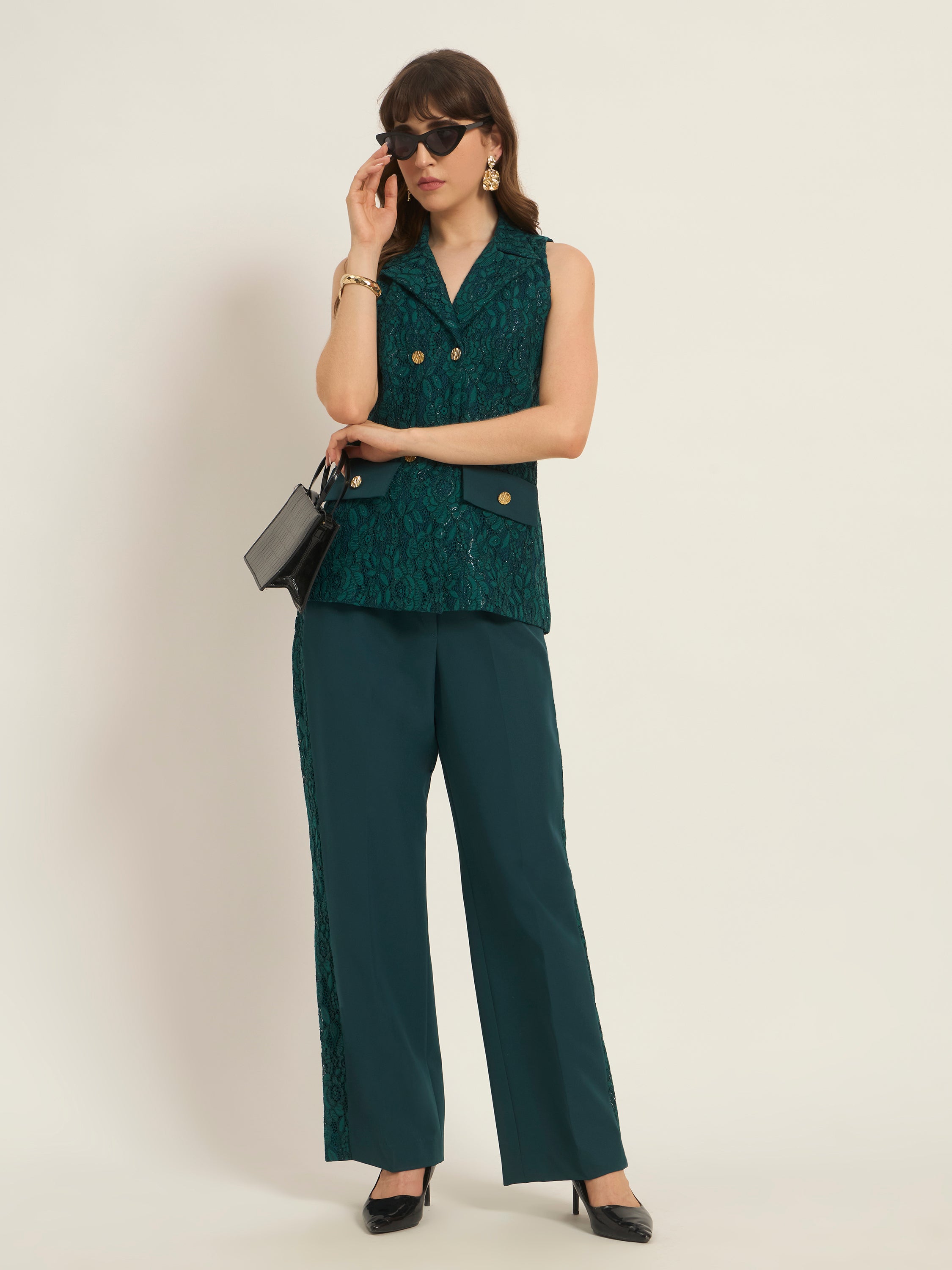 Emerald Pants Set