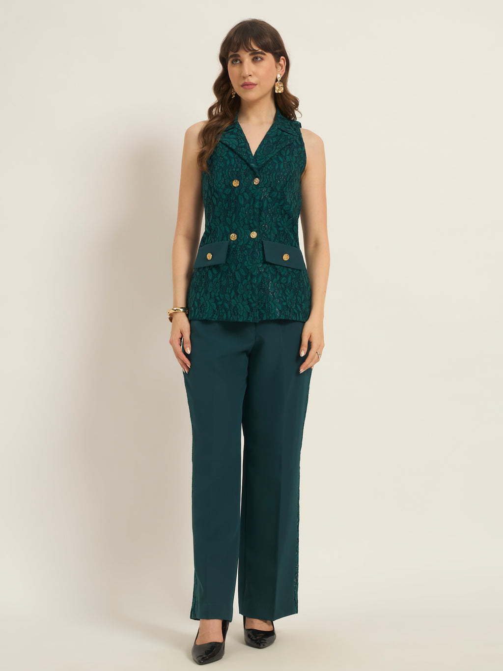 Emerald Pants Set
