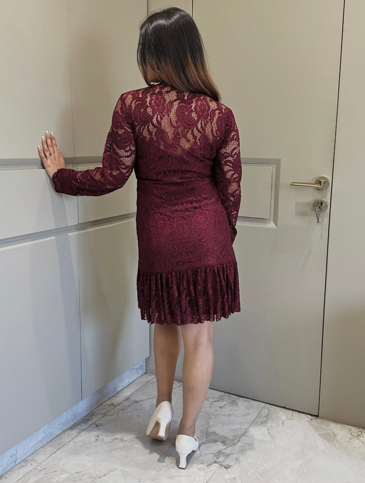 Royal Merlot Dress